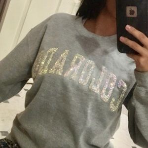 Crystallized Colorado Pullover Sweatshirt